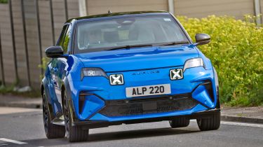 Alpine A290 UK - dynamic front